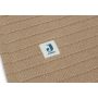Jollein - Babydecke Samt - Strick Biscuit