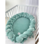 Sparrow - Babynest Bettschlange Babynest 2 in 1 Azure