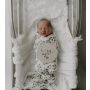The mini scout - Muslin Swaddle Leaves Sage Green