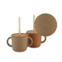 Lille Vilde - 2er Set Trinklerntasse Iron & Earth
