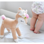 Melootka - Plüsch Bambi mit Blumenkranz