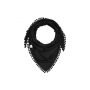Maylily - Bambus Triangel Schal mit PomPom Schwarz