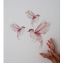 Little Rae Prints - Wandsticker Birdy Set