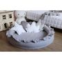 Cotton & Sweets - Junior Nest grau