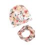 Ul & Ka - Beanie & Schal Set Boho Flowers