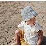 Elodie - Sonnenhut Baby Bonnet Sandy Stripe