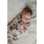 The mini scout - Muslin Swaddle Garden Floral White