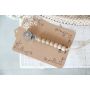 Mrs Ertha - Schnuller Clip Beige
