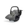 Jollein - Autoschale Fusssack Strickoptik Stone Grey