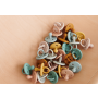 LIEWOOD - 3er Set Silikon Schnuller Set Paula Tuscany Rose