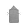 Jollein - Autoschale Fusssack Strickoptik Stone Grey