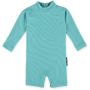 Beach & Bandits - UV Badeoverall Baby Ribbed Coastal Türkis