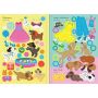 Usborne Verlag - Mein erstes Anziehpuppen-Stickerbuch: Wuff, der kleine Welpe