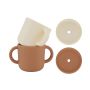 Lille Vilde - 2er Set Trinklerntasse Terra & Cream