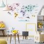 YokoDesign - Wandsticker Weltkarte pastell