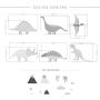 YokoDesign - Wandsticker Dino World