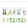 YokoDesign - Wandsticker Jungel Freunde