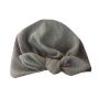 ArchNOllie - Turban gerippt Single Bow Dark Olive