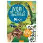 arsEdition - Wow! Das Metallic-Stickerbuch - Dino