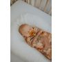 The mini scout - Muslin Swaddle Peony Blooms Clay