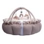 Lilac Sunday - Babyinsel rund 2 in 1 Ellen Waffelstoff beige, Spielzeug greige