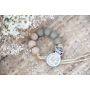 Mrs Ertha - Schnuller Clip Taupe