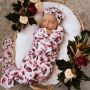 Snuggle Hunny - Swaddledecke Fleur mit Stirnband