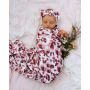 Snuggle Hunny - Swaddledecke Fleur mit Stirnband