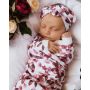 Snuggle Hunny - Swaddledecke Fleur mit Stirnband