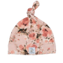 Hey Popinjay! - Newborn Knotted Beanie Romantic Florals dunkel