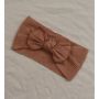 Mae & Rae - Stirnband gerippt braun