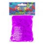 Rainbow Loom - Original Gummibänder, 300 Stück, Neon Lila