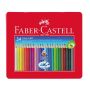 Faber-Castell - Farbstifte Colour Grip Blechetui 24er Set