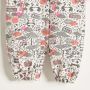 Bonniemob - Strampler / Schlafsack Panda print pink