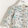 Bonniemob - Shirt Panda Print blau