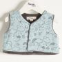 Bonniemob - Gilet zweiseitig Sunshine & Rain blau