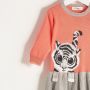 Bonniemob - Strickkleid Riki Tiger sorbet Kaschmir