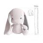 Effiki - Bunny grau mit Ohren Dots L