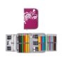 Schüleretui Federmappe keep cool 50-teilig, pink