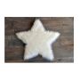 Kroma Carpets - Kunstlammfell Stern weiss