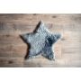 Kroma Carpets - Kunstlammfell Stern grau