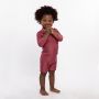 Beach & Bandits - UV Badeoverall Baby Ribbed Garnet Bordeaux