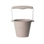 Scrunch - Bucket Faltbarer Eimer Warm Grey