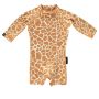 Beach & Bandits - UV Badeoverall Baby Giraffe Orange