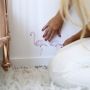 Little Rae Prints - Wandsticker Flamingo Trio