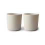 Mushie - 2er Set Trinkbecher Ivory
