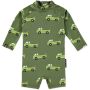 Beach & Bandits - UV Badeoverall Baby Auto Grün