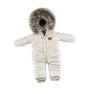 LAttante - Schneeoverall Everest Hellbeige / weiss