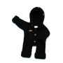 LAttante - Filz- Strick Overall Handmade Schwarz