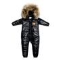 LAttante - Schneeoverall exclusive Collection Schwarz Glanz